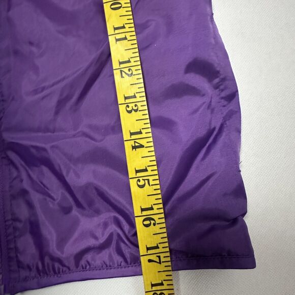 OshKosh B'gosh Girls Jacket Reversible Windbreaker Fuzzy Pink Purple Cute 5 - Picture 8 of 8